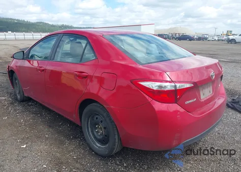 2015 Toyota Corolla Le из США, поврежденный, VIN 2T1BURHE1FC365528